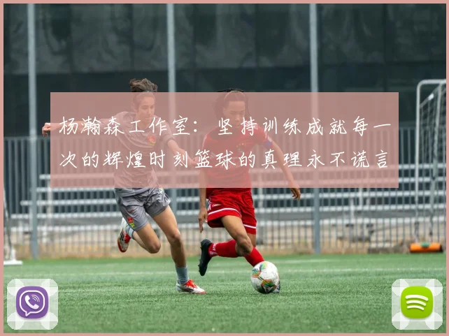 杨瀚森工作室：坚持训练成就每一次的辉煌时刻篮球的真理永不谎言
