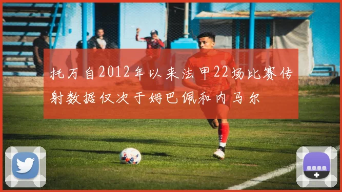 托万自2012年以来法甲22场比赛传射数据仅次于姆巴佩和内马尔
